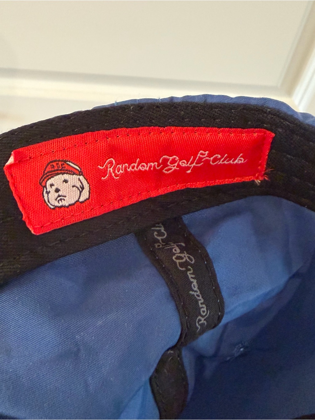 Blue Five-Panel Cap - Random Golf Club — image 3 of 4